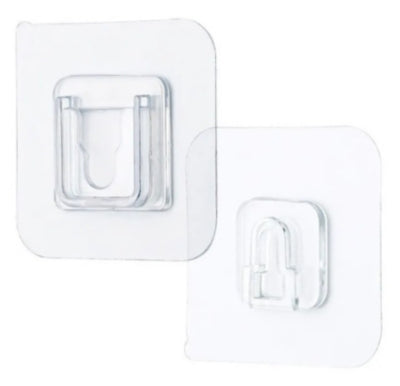 Pack 10 Ganchos De Pared Adhesivos