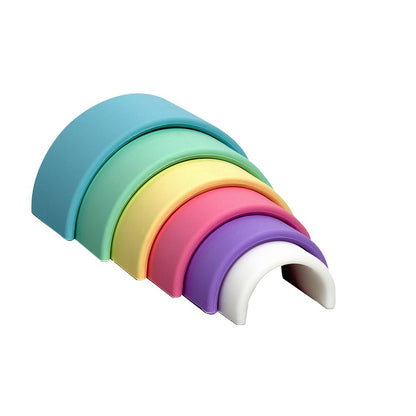 ARCOIRIS DE COLORES PASTEL 6PCS